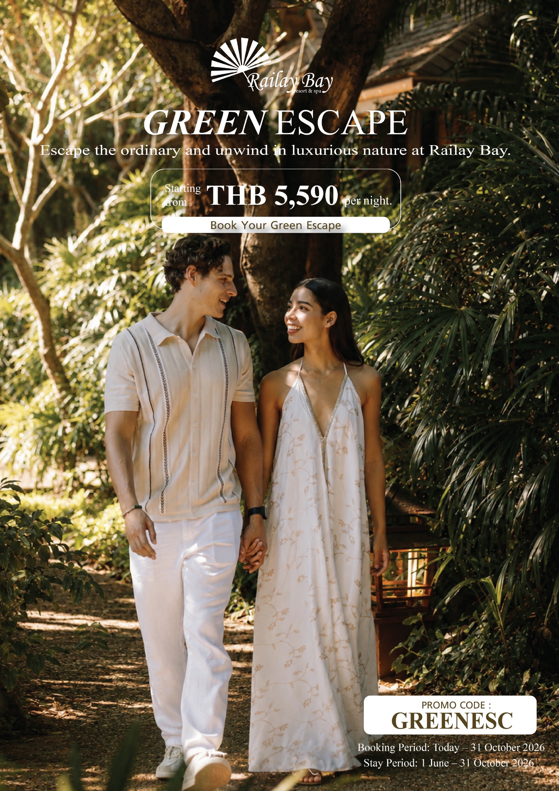 Your tropical escape begins here Green Escape 2026